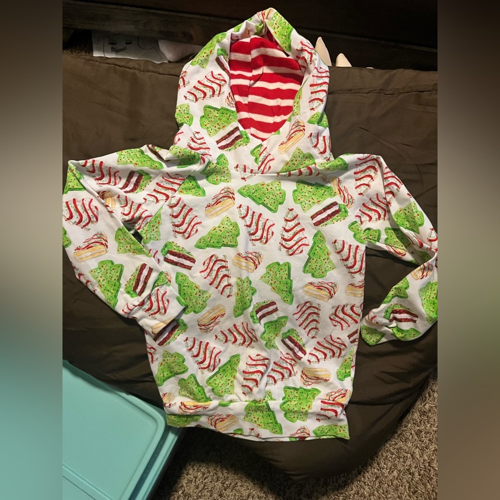 Custom made Christmas Tree Hoodie
